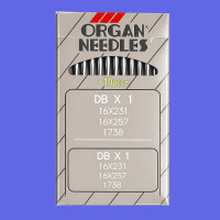 Иглы Organ DBx1 для промышленных швейных машин