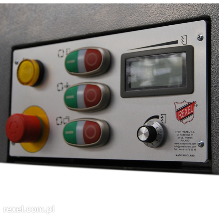 Стаціонарні стрічкові машини Rexel R750 Поддув